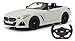 JAMARA 405174 modellino BMW Z4 Roadster, Scala 1:14, 2,4 GHz, con Licenza Ufficiale, Fino a 1 Ora di Funzionamento, velocità: ca. 9 km/h, Dettagli Perfetti, Interno Dettagliato, Luce LED.