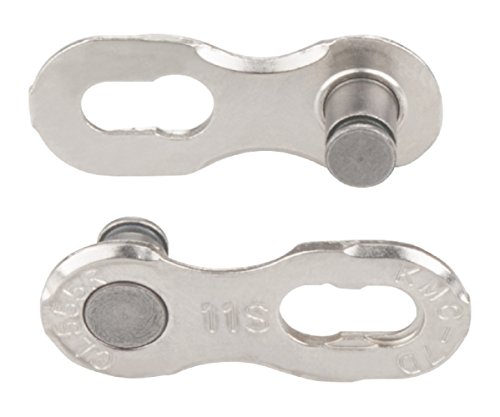 KMC CL-550 ogniwo łańcuchowe, Missinglink, srebro, 11-krotny, 1/2" x11/128