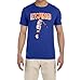 New York Patrick Ewing Dunking Logo Shirt T-Shirt Adult 2XL Blue