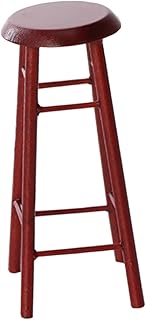 GALPADA 1 Peça Banquinho Para Casa De Bonecas Mini Móveis Móveis Em Miniatura Móveis Para Casa De Bonecas Mini Acessórios Para Casa Mini Modelo De Móveis Mini Banquinho Alto Comida Para