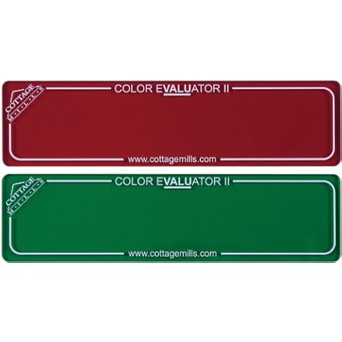 Cottage Mills Color Evaulator II Red and Green Filter Cover