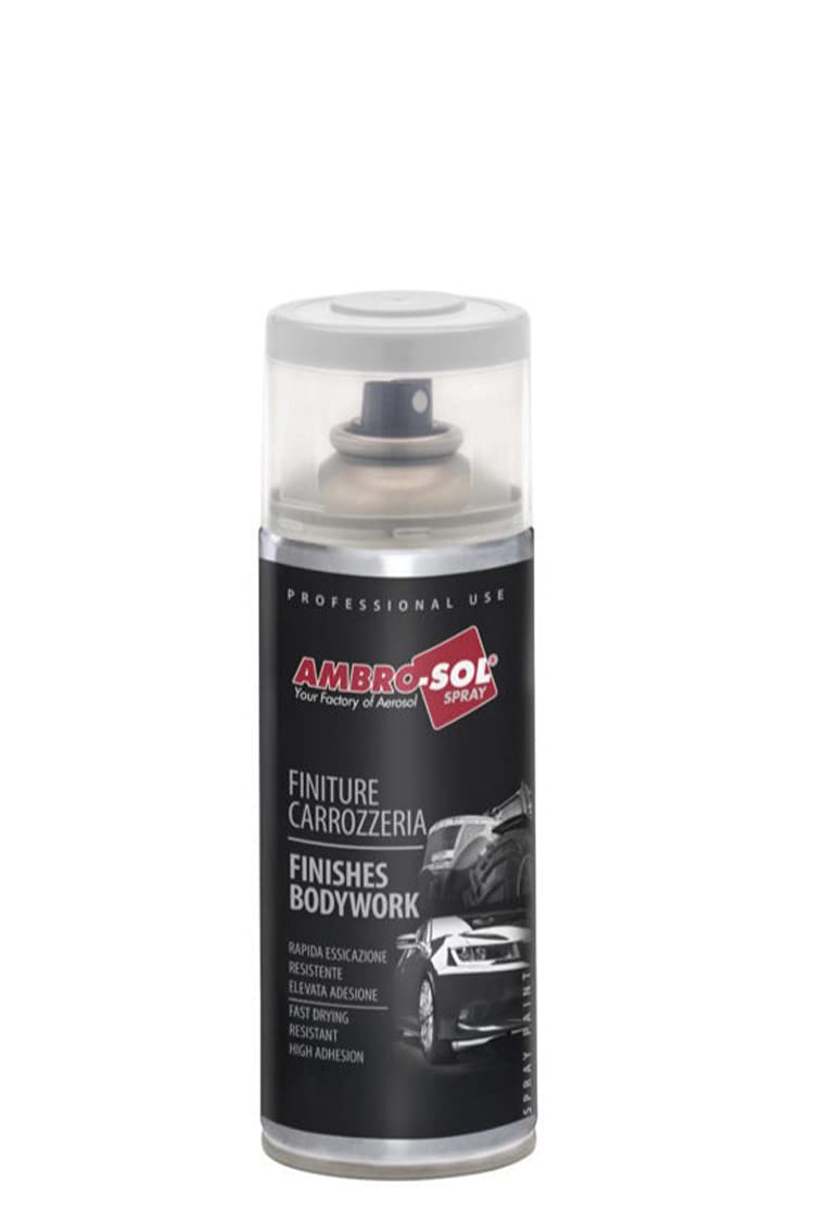 Vernis Finition Carrosserie Ambro-Sol V400CAR9 Jaune Tracteur Résistant 400ml