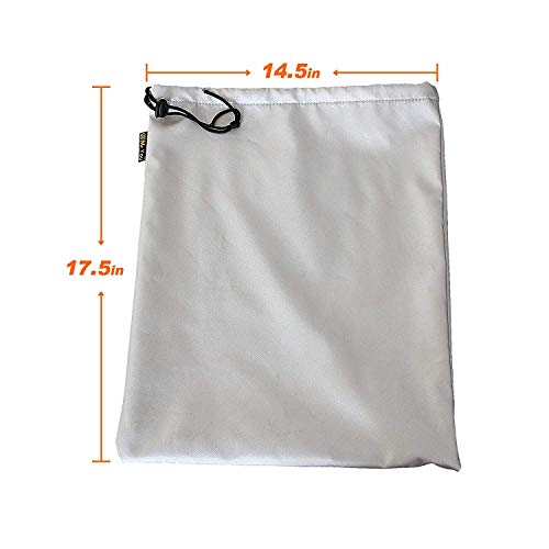 Mr.you Universal Rv & Trailer Covers,Camper Electric Tongue Jack Cover Heavy Duty Waterproof (Silver) #TOP3