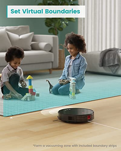 Lefant Aspirateur Robot, Aspirateur et Laveur de Sol 2 en 1, 3200pa Aspiration, Aspirer et Laver en Même Temps, WiFi/App/Alexa, Idéal pour Poils d'animaux Les Tapis Sols Durs, U180 - Image 6
