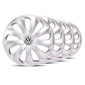 Jogo Calota Velox Unicolor Aro 13 Prata VW Gol G5