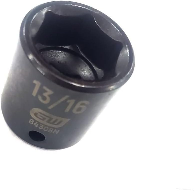 GEARWRENCH 3/8" Drive Standard Impact SAE Socket 13/16", 6 Point - 84308N