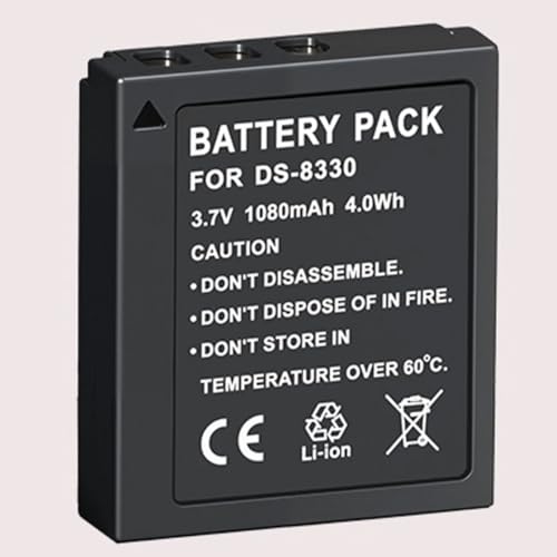 JULUCA OEM DS-8330�y3.7V 1080mAh/4Wh�z �J�����p�o�b�e���[ For PREMIER DS-A350 C350 SL-83 DS-7450 W800 SL8 DS8330�p���`���[�W���u���o�b�e���[�p�b�N