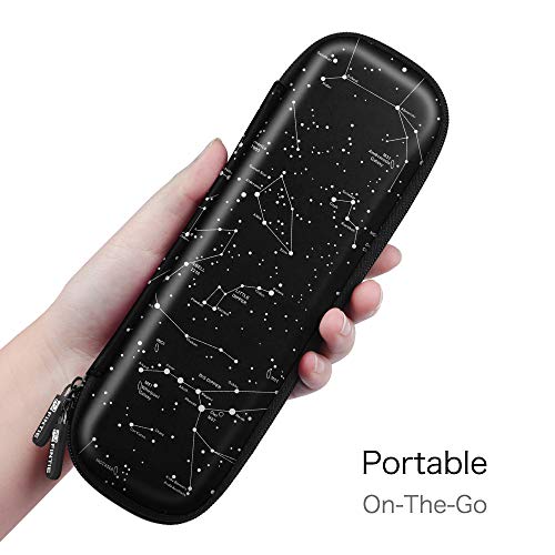 Fintie Holder Case For Apple Pencil (1St And 2Nd Generation), Pu Leather Protective Carrying Bag Sleeve Compatible With Apple Pen Accessories, Usb Cable, Samsung Stylus, Constellation #TOP3