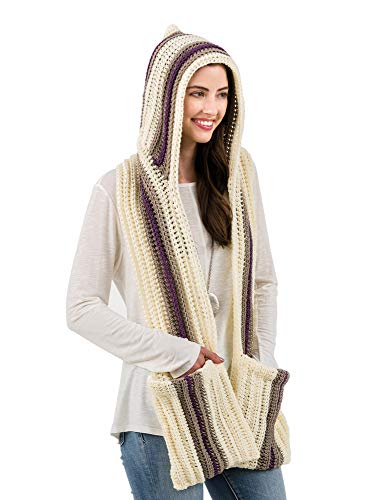 Hooded Pocket Scarves (Annie's Crochet) #TOP4