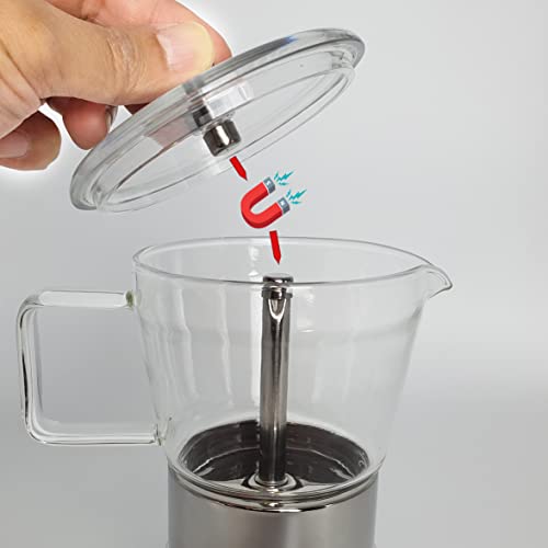 Exploration Gadget Borosilicate Glass Moka Pot : Visually Pleasing & Utterly Delicious Espresso #TOP3