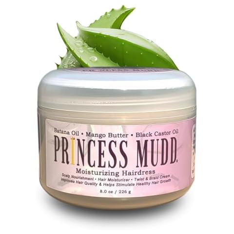 Hair Moisturizer and Scalp Nourishment | Restoring Hairdress Dry, Brittle, Textured Hair, Twists & Braids | Restores & Repairs | Black Castor Oil, Batana Oil, Aloe Vera | 8 oz Cover