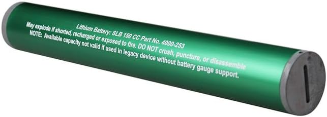 End view of the PULADU SLB-150CC Lithium Battery, showing the connector end.