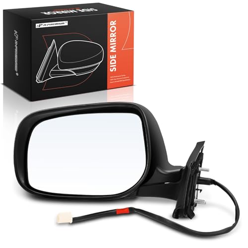 A-Premium Driver Side Power Door Mirror - Compatible with Toyota