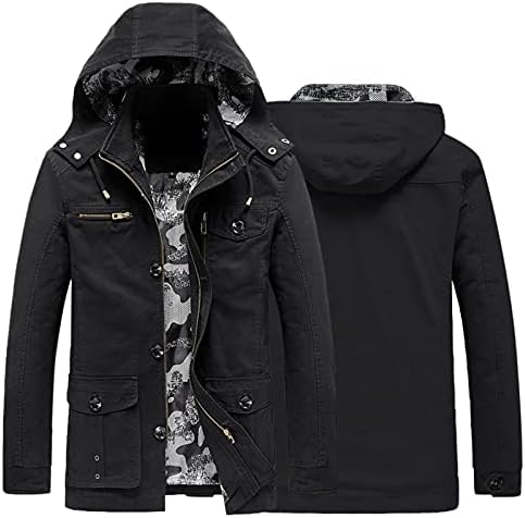 Jacket Coat Man Insulated Thicken Jackets with Hood Lightweight Running Cycling Rain Jacket Winter Warm UP Thermal Softshell Cycling Jacket