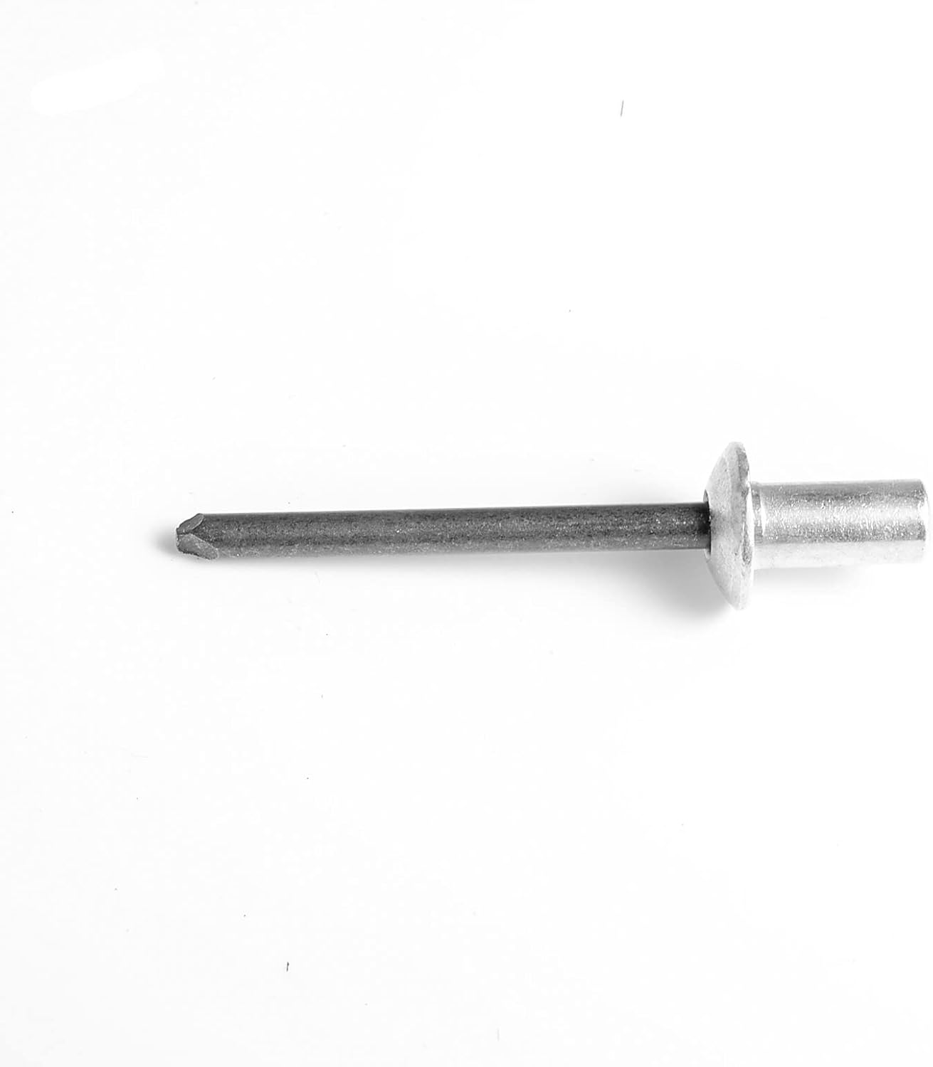 100pcs 3/16" x 3/8" Closed End Aluminum Blind Rivets with Steel Mandrel, 4.8 x 10mm Pop Rivets