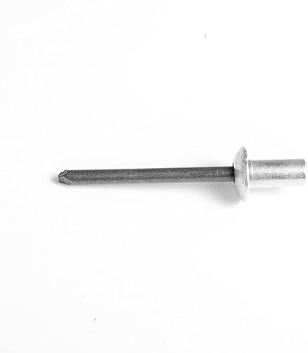 Miniatura 15 de Remaches ciegos de acero inoxidable de 1/8" x 1/2", remaches pop de 0.126 x 0.500 in, paquete de 100 plateado