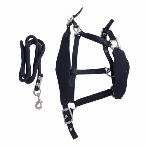 Cabestro de entrenamiento ajustable Naroote con ramal de 2 metros para caballo 5