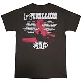 Men's Post Malone F-1 Trillion T-Shirt Large Charcoal Grey
