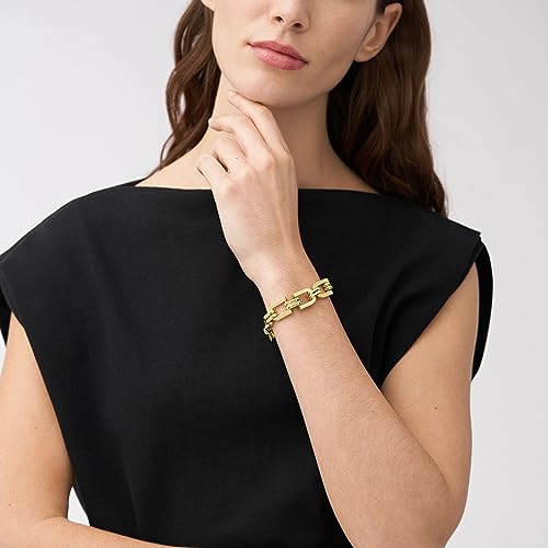 Image of Fossil Women's Stainless Steel Chain Bracelet