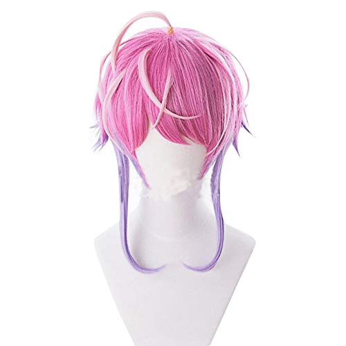 CEXIN(セシン) ウィッグ かつら 文化祭 ハロウイーン 仮装 小顔 cosplay wig 耐熱 変装用 仮装 コスチューム 飴村 乱数 お祭り ネット付（Amazon）