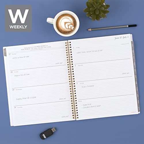 Cambridge 2022-2023 Planner, Weekly & Monthly Academic, 8-1/2" X 11", Large, Della (1618-905A) #TOP1