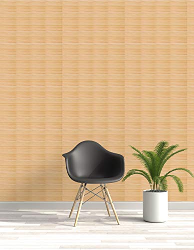 Image of DWELLSINDIA Wood Texture Self Adhesive Wallpaper Peel & Stick, Waterproof, Scratch Resistant, Laminated (41cm x 244cm, Beige)