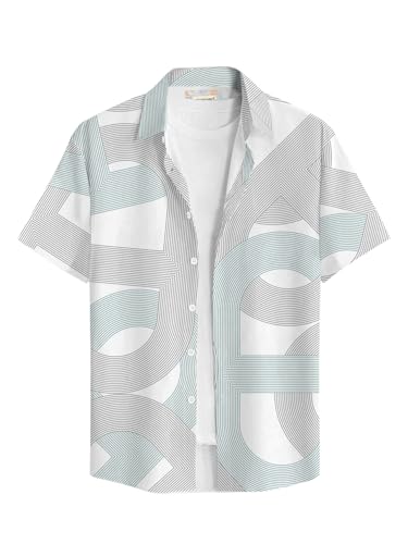 Image of BULLMER Trendy Regular Fit Printed Causal Shirt for Men - Pack of 1