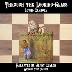 Diseño de la portada del título Through the Looking-Glass
