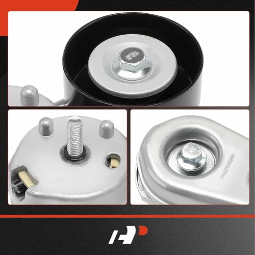 A-Premium Belt Tensioner Assembly with Pulley Compatible with Ford Escape, Fusion & Land Rover Range Rover, Range Rover Sport & Jaguar XF, XJ8, XJR, XK, XK8, XKR & Mazda Tribute & Lincoln & Mercury by A-premium - Image 7