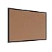 U Brands Cork Bulletin Board, 35 x 23 Inches, Black Frame
