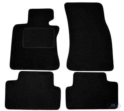 Tapis de sol en velours noir antidérapant résolvant l'usure de la BMW E63