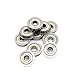 4PCS F608RS Bearing 8x22x7 Mm ABEC-7 F608 ZZ Ball Bearings F608-2ZZ Metal Sealed for Hobby Electric RC Car and Compatible Small Motor Applications