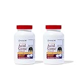 Acid Gone Antacid Chewable Generic for Gaviscon Extra Strength Chewable Tablets 100 Ct. Per Bottle Pack of 2 Bottles Total 200 Tablets