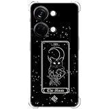 ms móvil shop Movilshop Custodia Antiurto per OnePlus Ace 2V 5G, Modello Esoterico [Carta dei Tarocchi - La Luna] Custodia in Silicone TPU con Paraurti Flessibile Trasparente con Angoli Rinforzati da