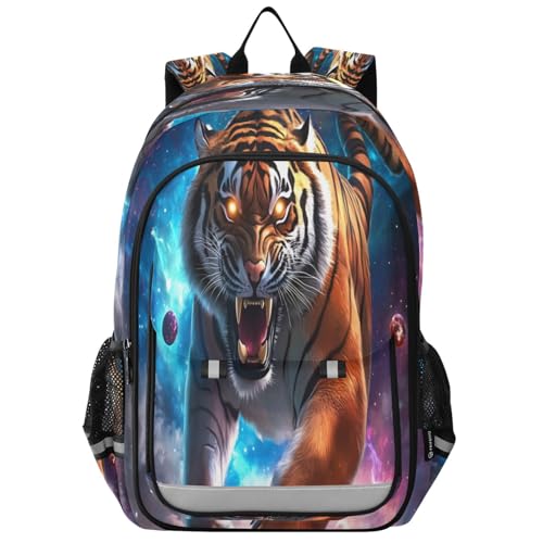 Sac à dos pour ordinateur au lycée motif nébuleuse et voyage quotidien
