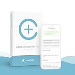 cerascreen Laktoseintoleranz-Test – Laktose-Unverträglichkeit schnell & einfach per Selbsttest von Zuhause bestimmen | Laktose Atemtest | Jetzt Milchzucker-Unverträglichkeit selber testen