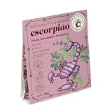 Cura Herbal, Sais Banho Signo Escorpião Sálvia Losna Sal Grosso 80g Cura Herbal