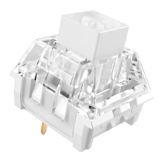 Kailh Box White Clicky Mechanical Keyboard Switch,Clickers for 3D Prints