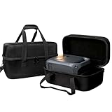 Funda de transporte para DJI Power 1000 Mini estación de energía portátil, bolsa de almacenamiento rígida de EVA a prueba de golpes, funda protectora impermeable para suministros de alimentación de Funda de transporte para DJI Power 1000 Mini estación de energía portátil, bolsa de almacenamiento rígida de EVA a prueba de golpes, funda protectora impermeable para suministros de alimentación de