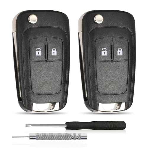 Waymaytecy 2x Autoschlüssel Gehäuse 2 Tasten