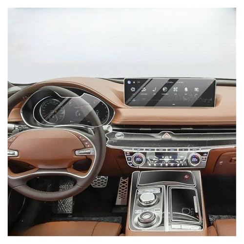 Protection écran navigation Genesis G80 anti-rayures en TPU - 2