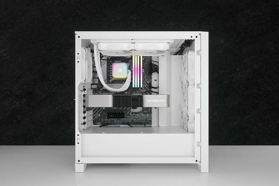 Corsair iCUE H150i RGB Elite Liquid CPU Cooler (CW-9060079-WW) - White (Renewed)