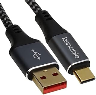 kenable PRO 20AWG USB-C Ultra Fast Charge Phone Cable for Car Android Auto/Apple Play 2m [2 metres]