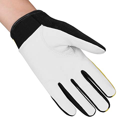 Andoer Luvas de equitação respirável para esportes ao ar livre, masculino, feminino, bicicleta, moto