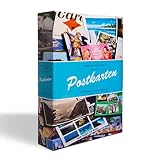Leuchtturm 342620 Sammel-Album -Postkarten-Album für 200 Postkarten - 50 festeingebundene Hüllen