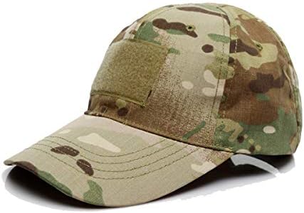 QMFIVE Tactical Baseball cap, Multicolor Camouflage Sunscreen Chapeau Hat for Airsoft Paintball Climb Camping Hunting Outdoor