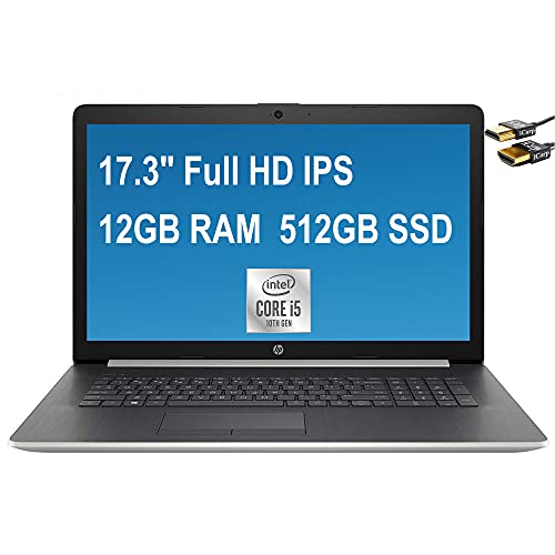 2020 Flagship HP 17 m[gp\R Rs[^[ 17.3C` tHD IPS fBXvC 10 Intel Quad-Core i5-1035G1 (Beats i7-8550U) 12GB DDR4 512GB SSD