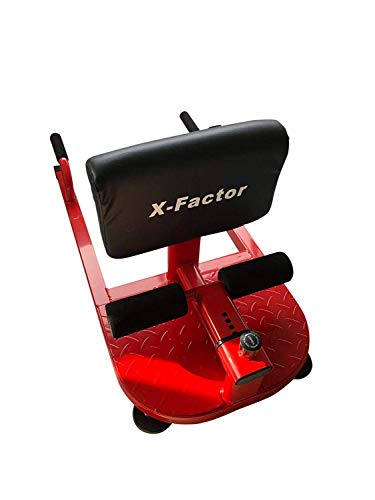 X Factor Multi Function Deep Sissy Squat Bench Home Gym Machine with Pilates Bar & Resistance Bands Kit - Leg Exercise ABS Machine Abdominal Exercises Sit Ups Push Ups -Squat Workout Strength Training - Thumbnail 3