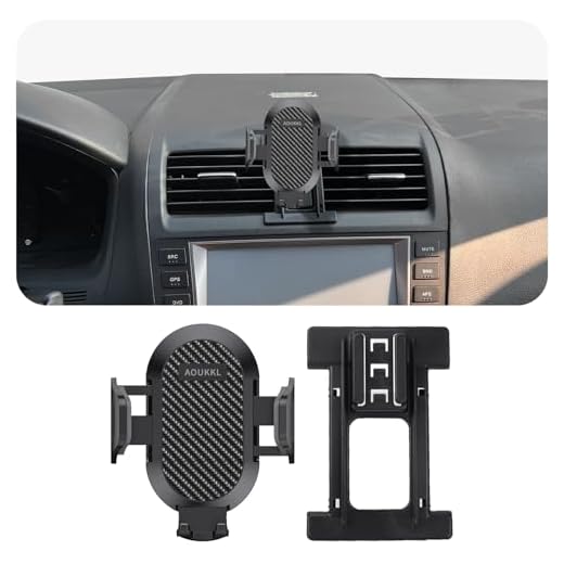 AOUKKL Car Phone Holder Fits for Honda Accord 2003-2007,7th Gen Accessories,Thick Cases Friendly,Cell Phone Mount for 4.7-7 in Phones,360 Degree Rotation,Easy to Install