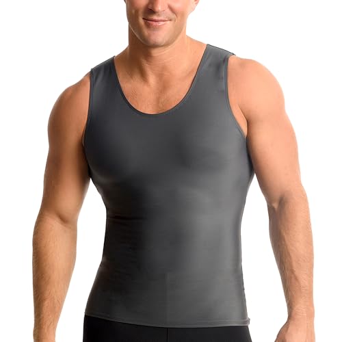 Insta Slim Mens Compression Tank-Top Shapewear